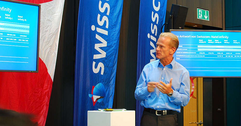 Swisscom-CEO Carsten Schloter nutzt den Technologiesprung für ein neues Tarifmodell. (pd)